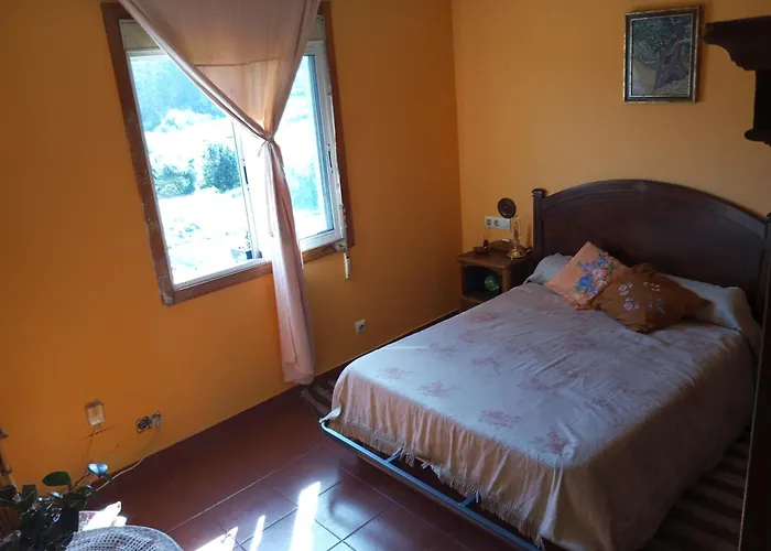 Habitacion Cama Matrimonial En A Armenteira